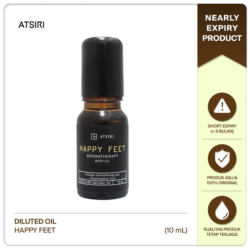 ATSIRI NEAR EXP Dilluted Oil Happy Feet dibawah 8 Bulan