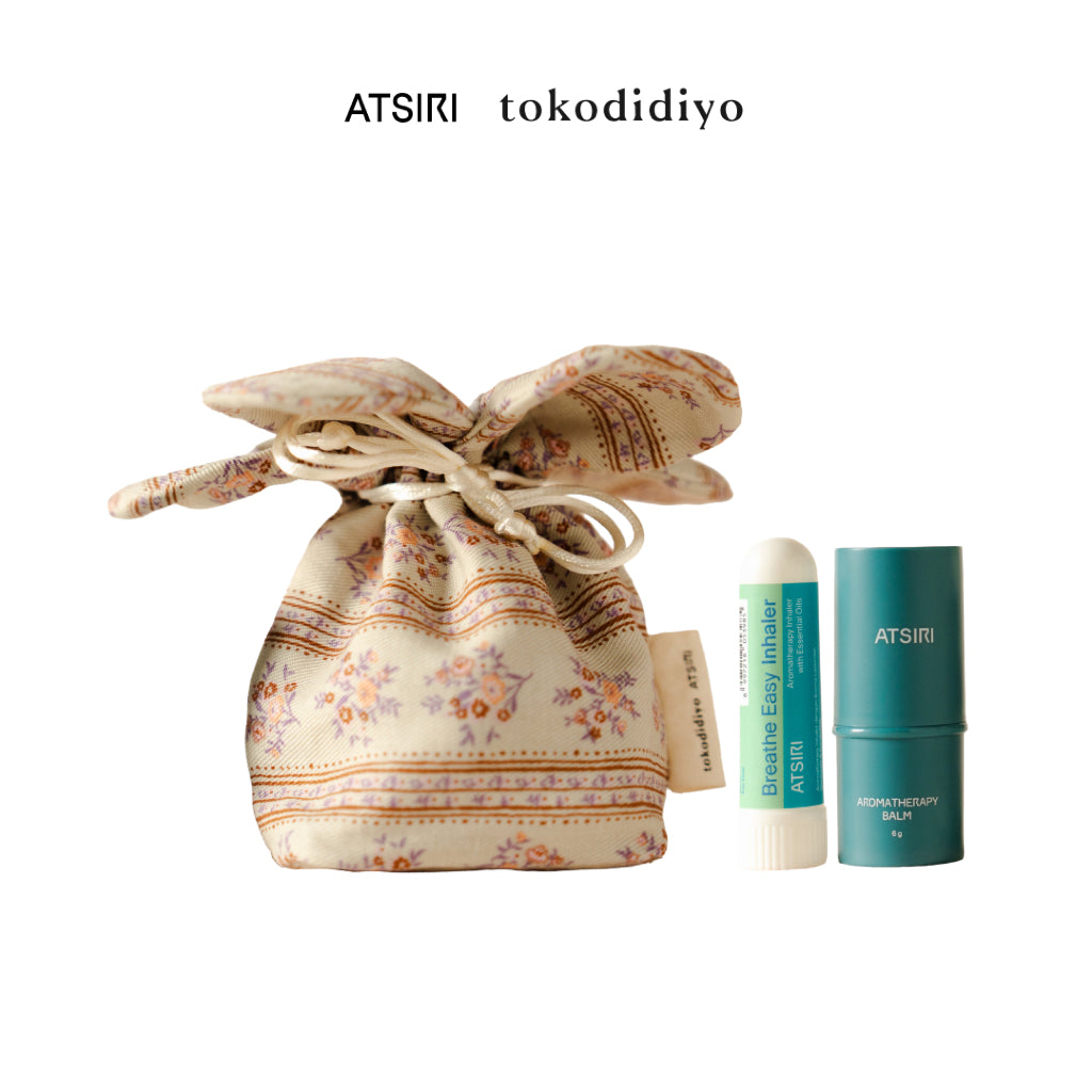 Rumah Atsiri X Tokodidiyo Jompo Kit Balsem dan Inhaler Aromaterapi