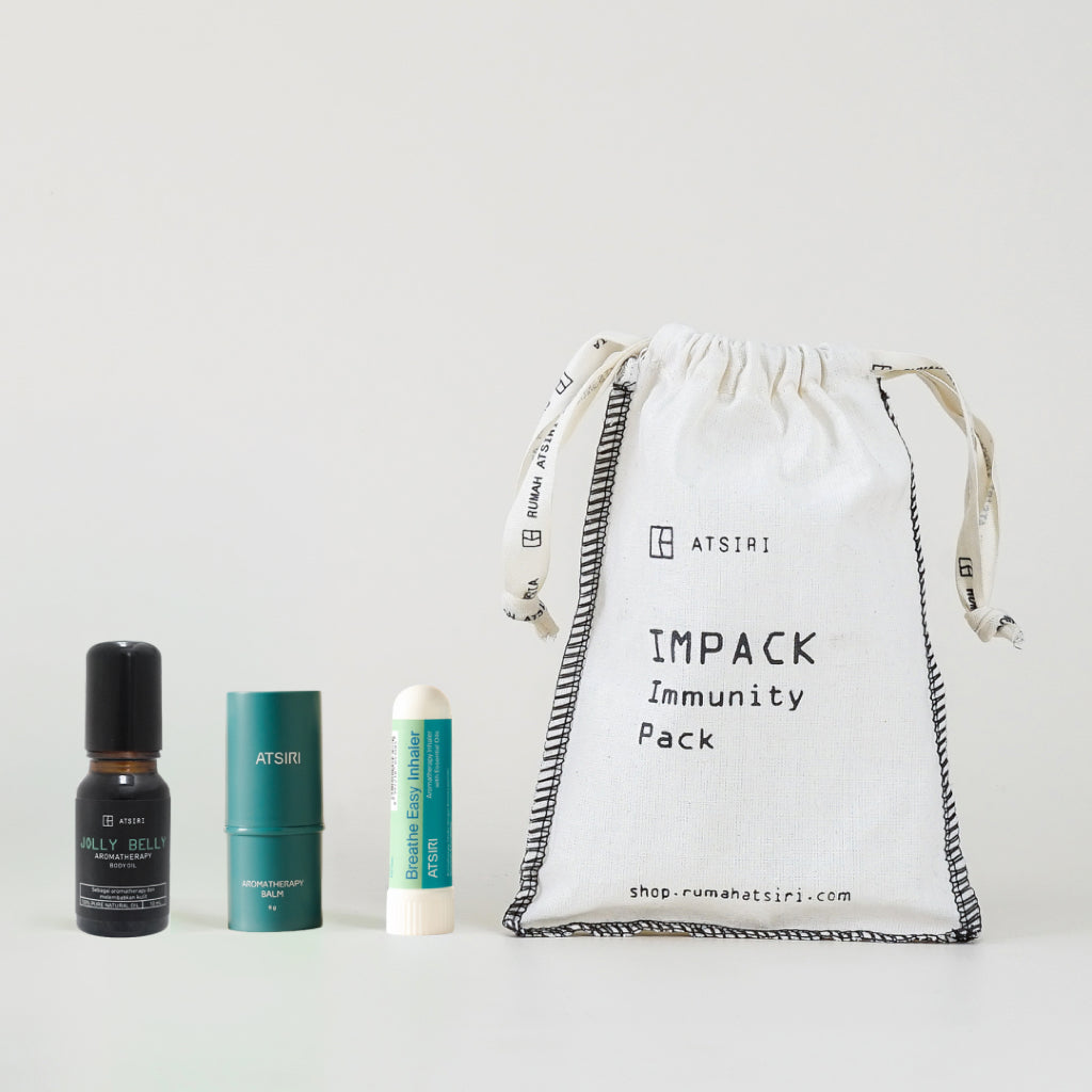 Rumah Atsiri IMPACK Immunity Pack set Aromaterapy Balm Inhaler Body Oil