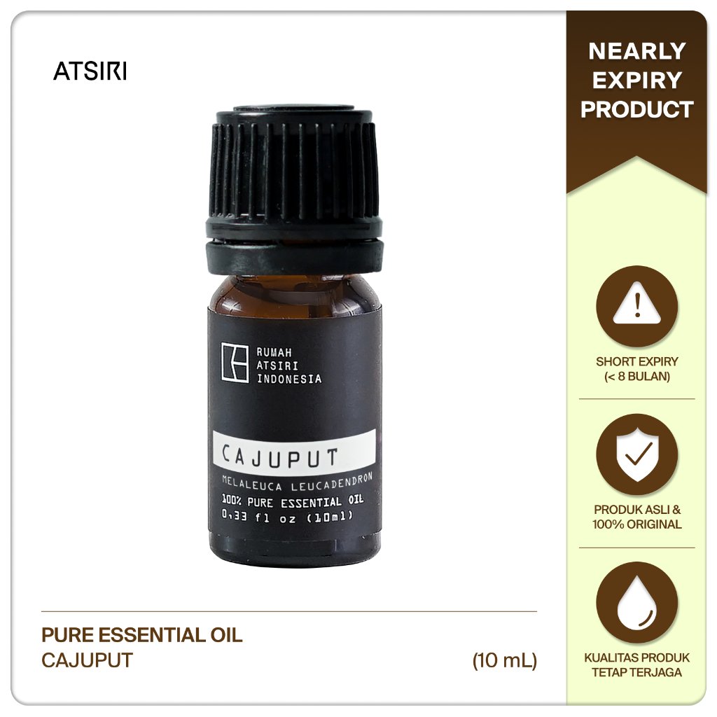 ATSIRI NEAR EXP Essential Oil Cajuput 10mL EXP dibawah 8 Bulan
