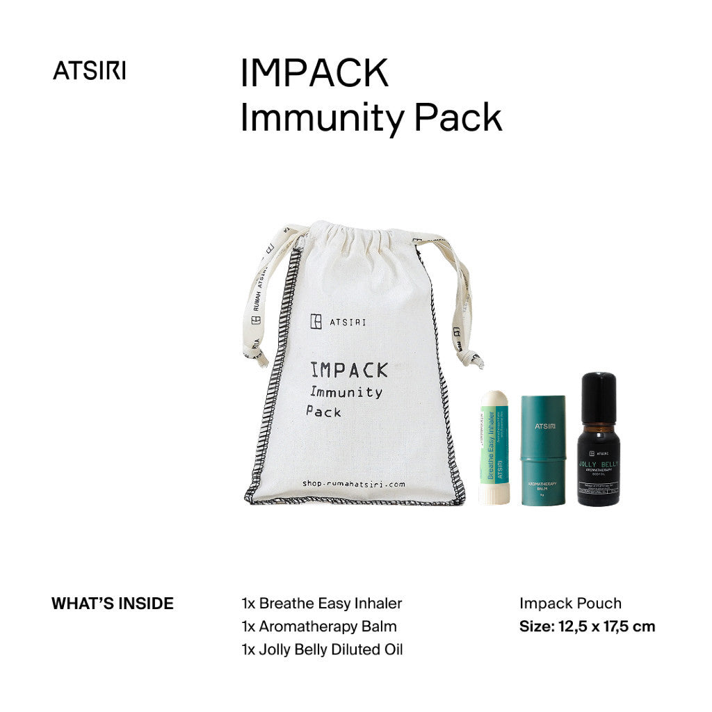 Rumah Atsiri IMPACK Immunity Pack set Aromaterapy Balm Inhaler Body Oil