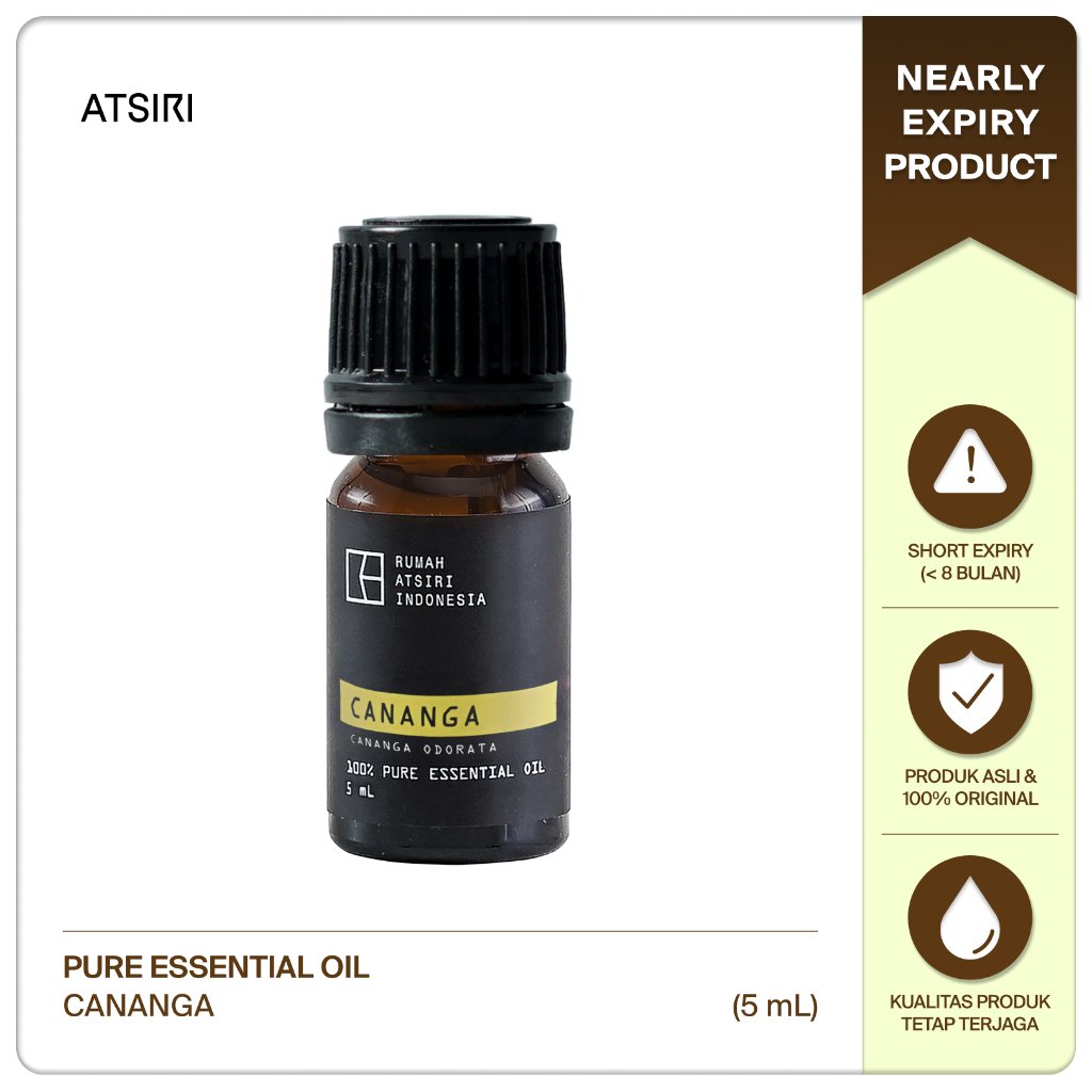 ATSIRI NEAR EXP Essential Oil Cananga 5mL EXP dibawah 8 Bulan
