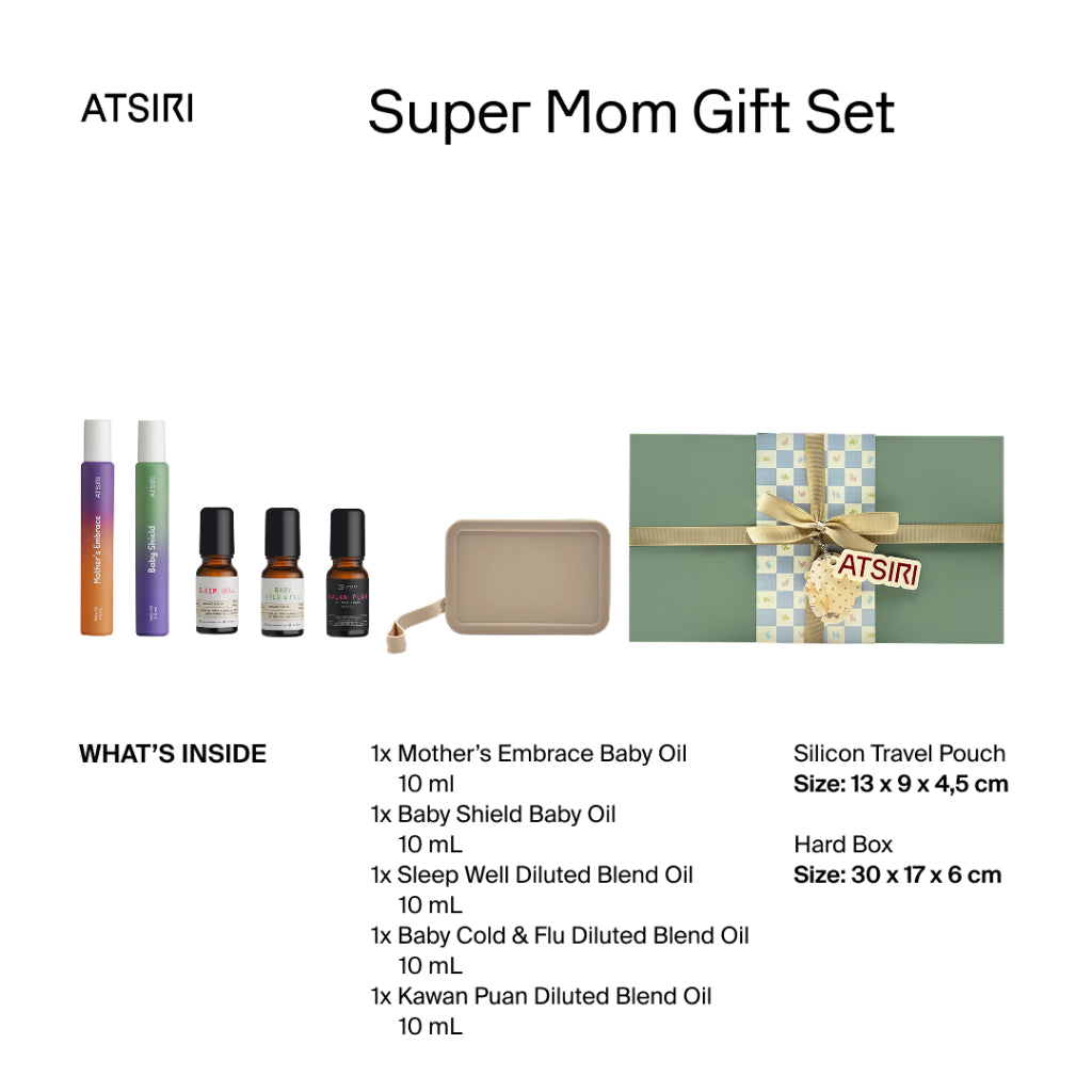 Rumah Atsiri Super Mom Gift Set Hadiah Ibu Hamil Dan Anak