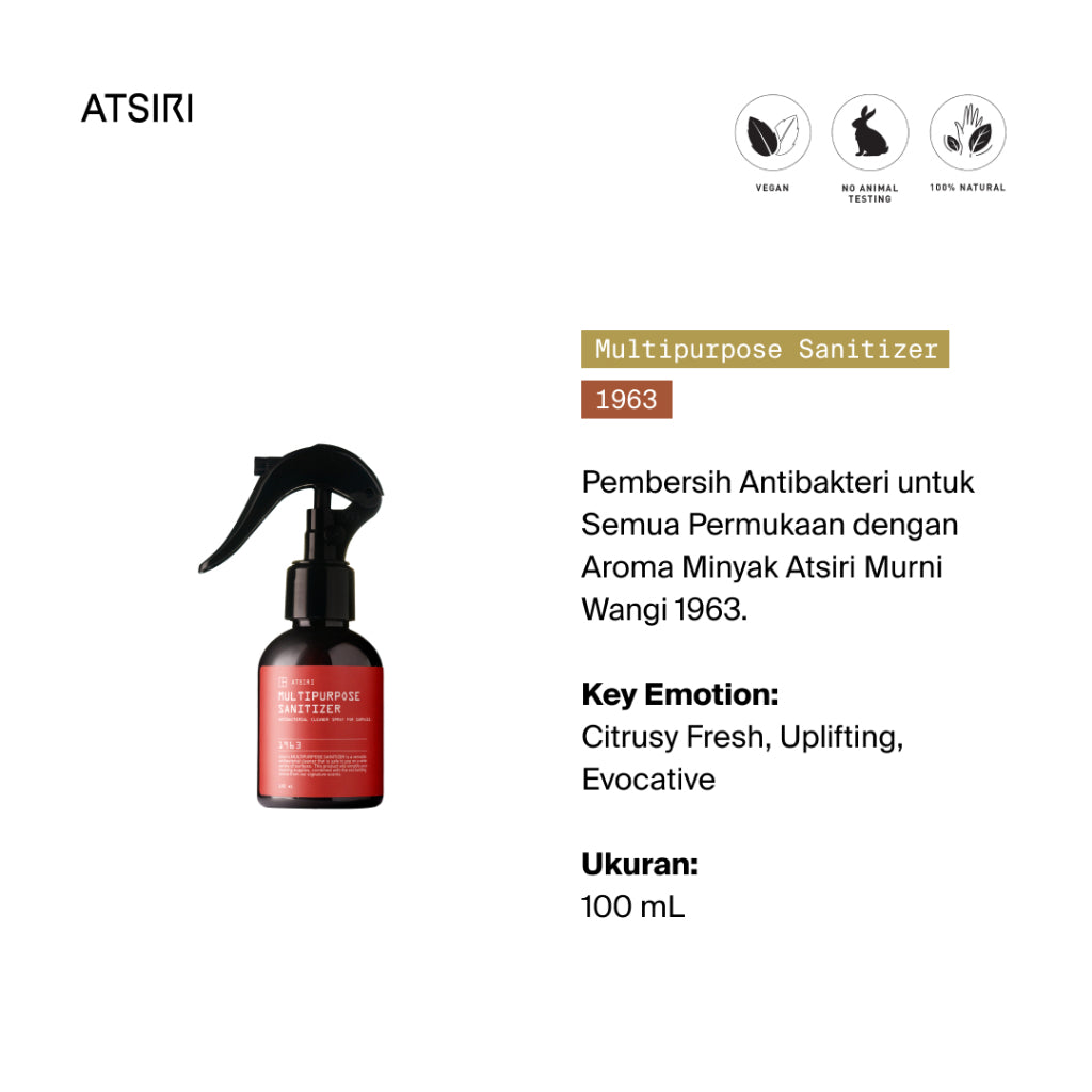 Rumah Atsiri 1963 Multipurpose Cleaner Spray