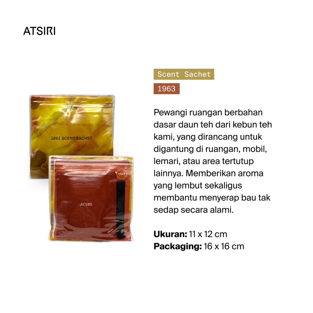 Rumah Atsiri Scent Sachet Pocket Pengharum Ruangan