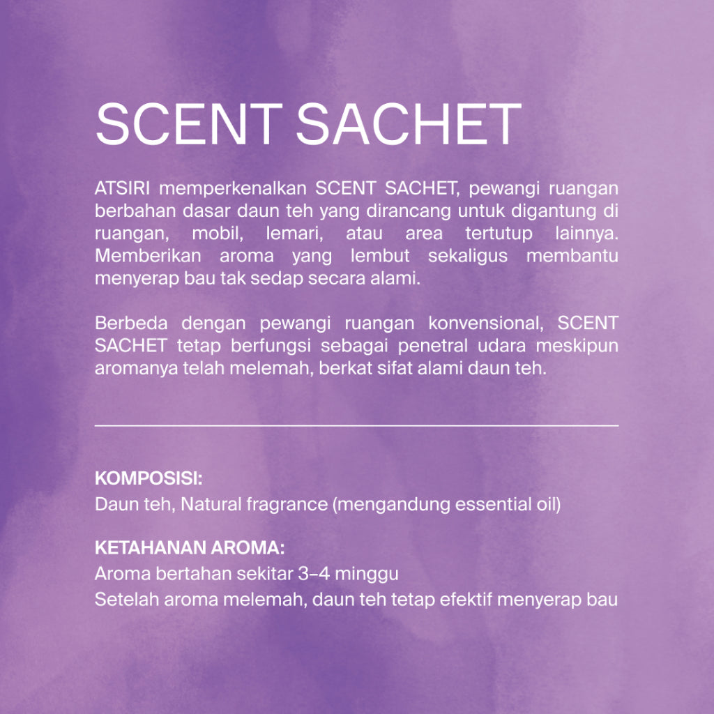 Rumah Atsiri Scent Sachet Pocket Pengharum Ruangan