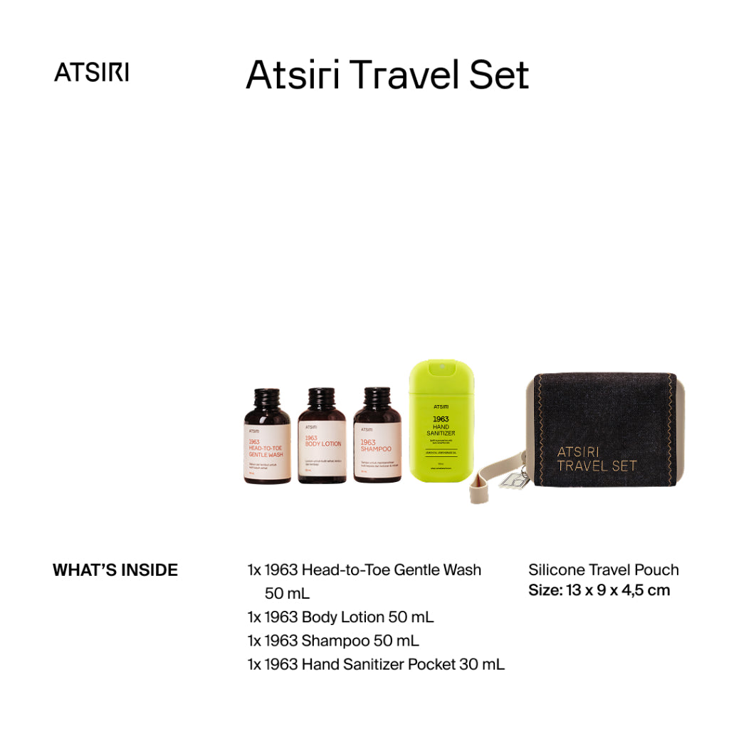 Rumah Atsiri Travel Set Perawatan Diri