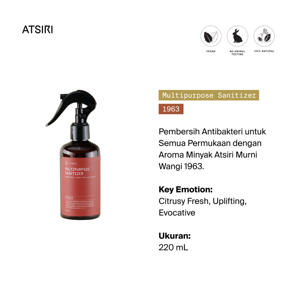 Rumah Atsiri 1963 Multipurpose Cleaner Spray
