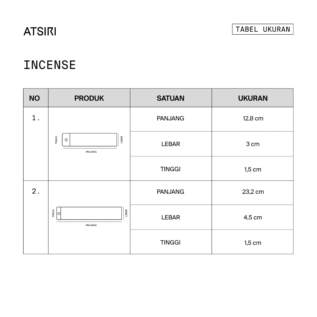 Rumah Atsiri Dupa Stick Pengharum Ruangan Aromaterapi