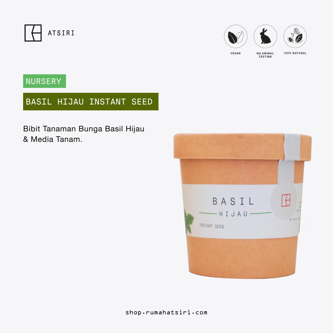 Basil Hijau Instant Seed