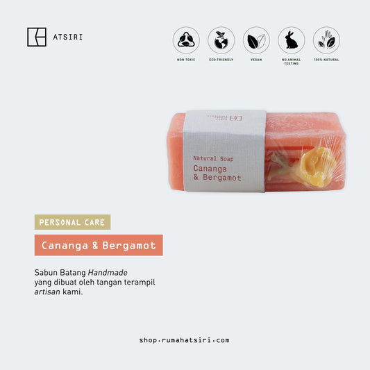 Cananga and Bergamot Artisan Hand-made Soap Bar