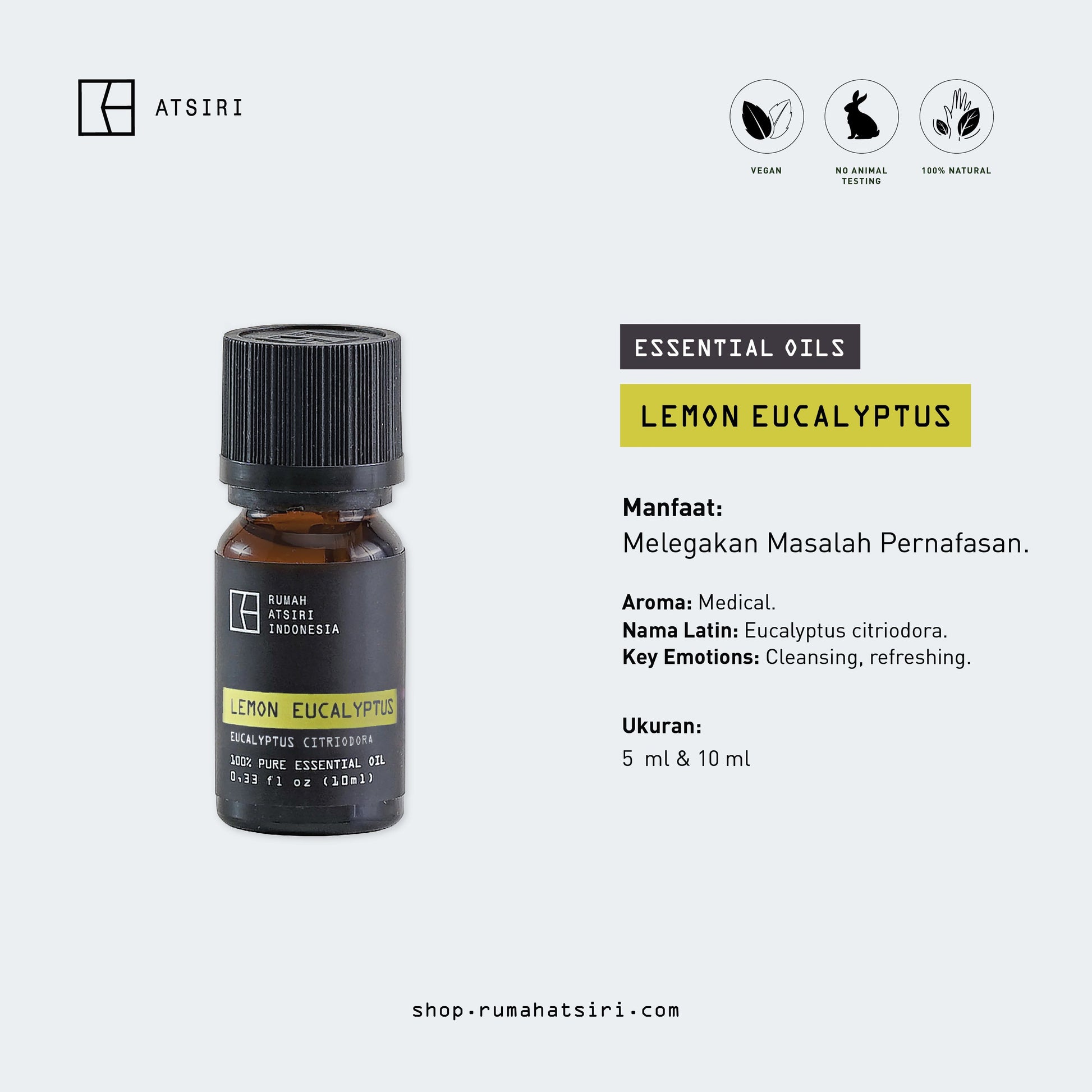 Lemon Eucalyptus Essential Oil
