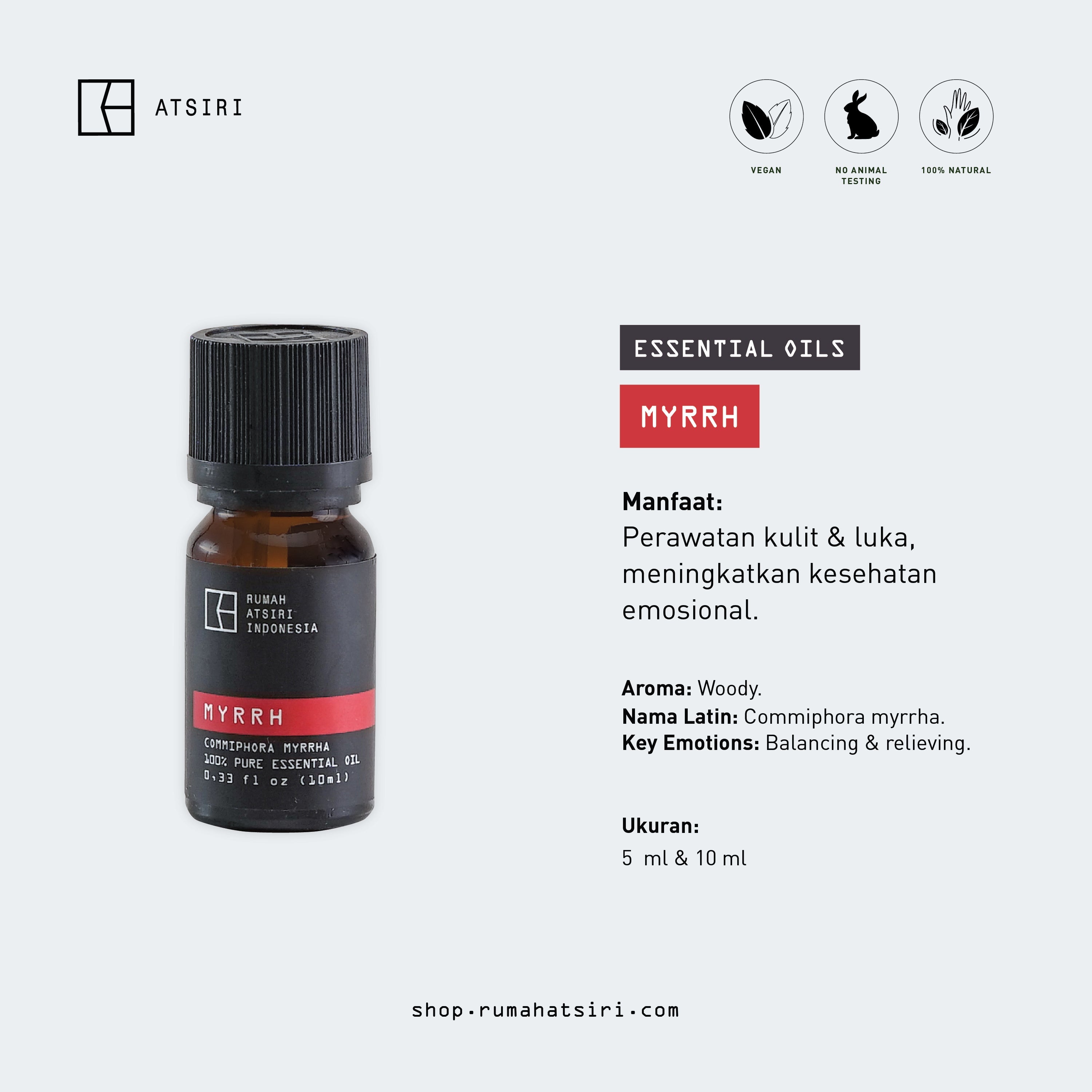 Myrrh Essential Oil - Rumah Atsiri – Atsiri Shop