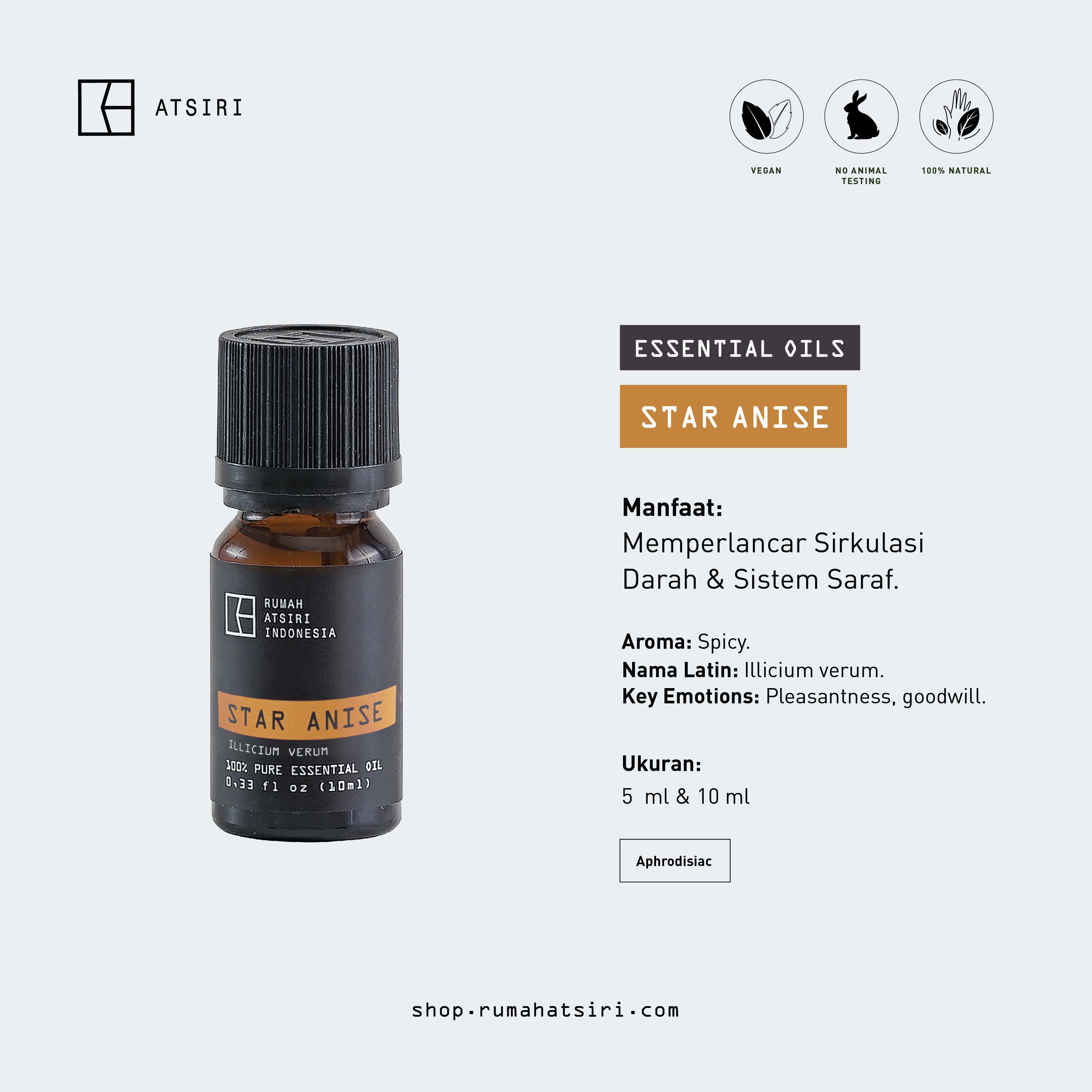 Star Anise Essential Oil - Rumah Atsiri – Atsiri Shop