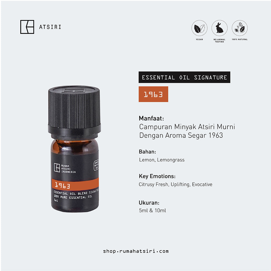 1963 Essential Oil Signature - Rumah Atsiri – Atsiri Shop